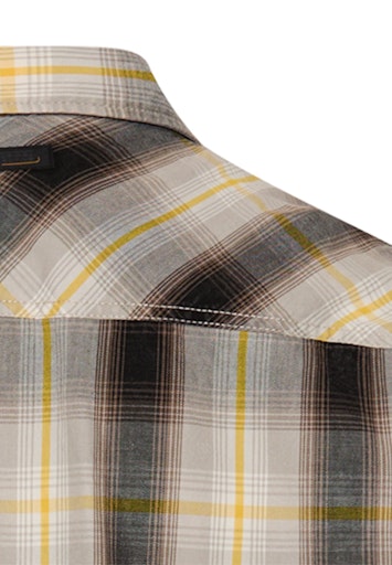 Hemden korte mouw geel Camel active