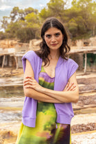 Cardigans paars Four Roses