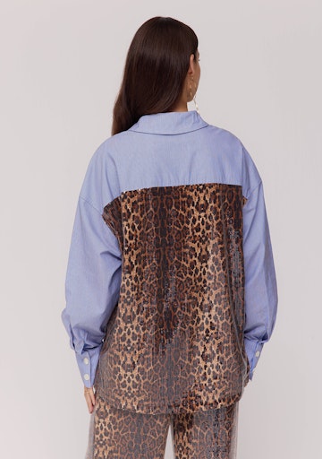 Blouses lange mouw bruin Harper & Yve