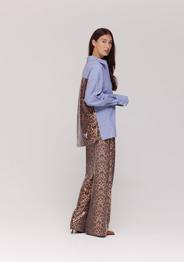 Blouses lange mouw bruin Harper & Yve