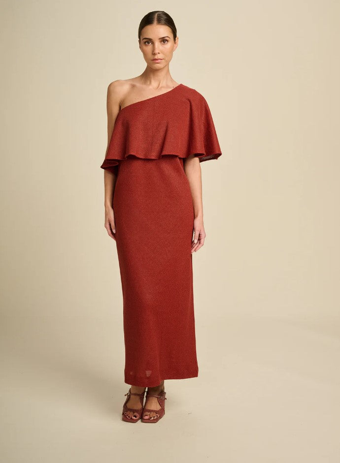 Jurken korte mouw bruin March23