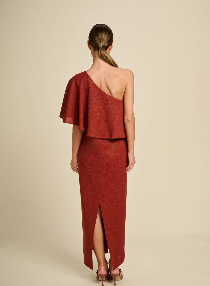 Jurken korte mouw bruin March23