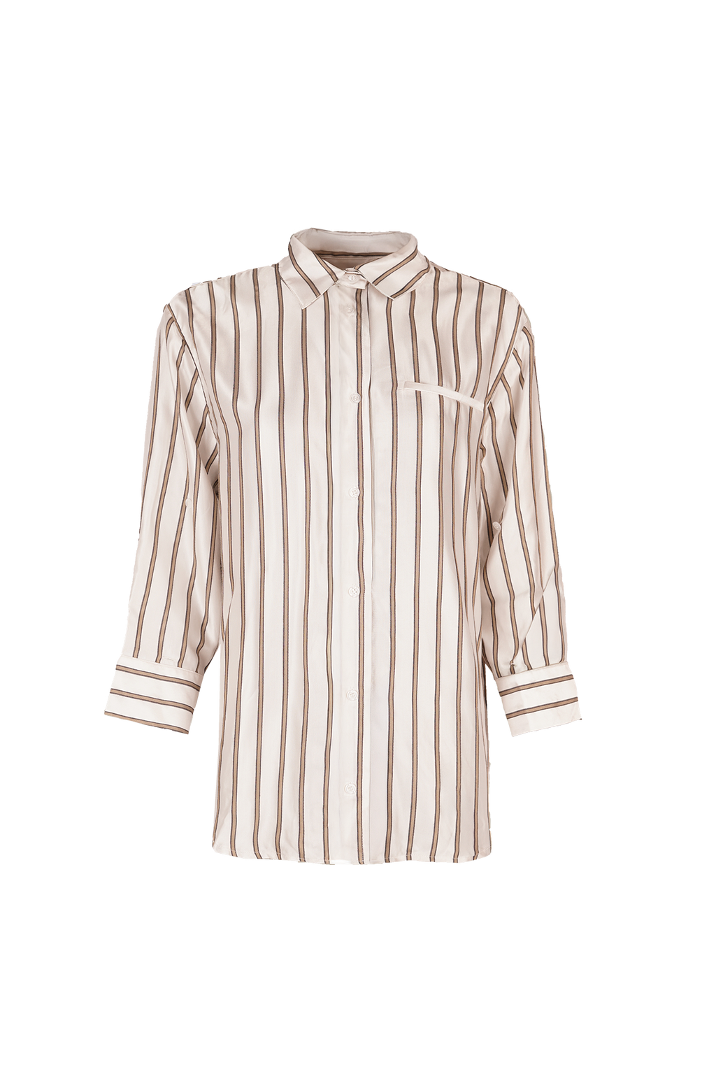 Blouses lange mouw beige March23