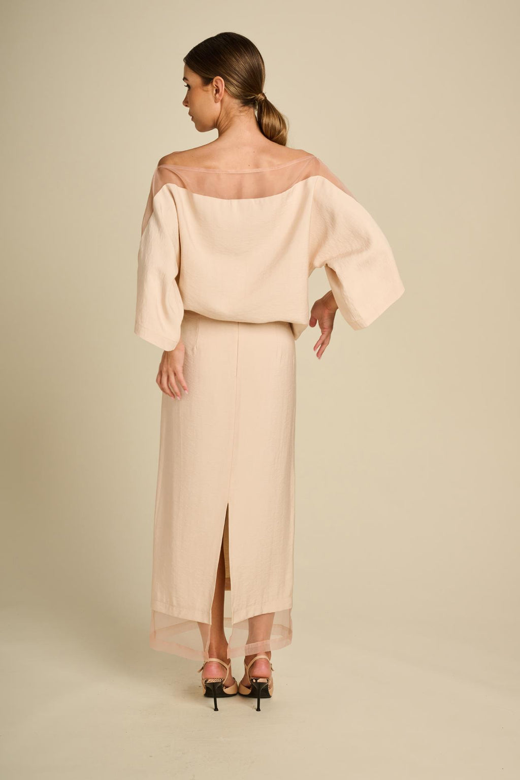 Blouses korte mouw roze March23