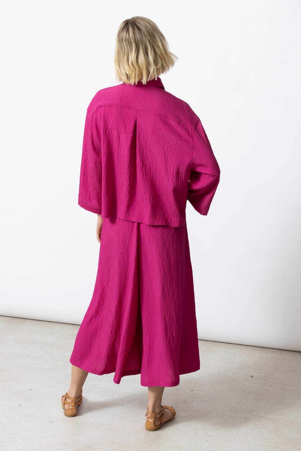 Blouses lange mouw roze Gigue