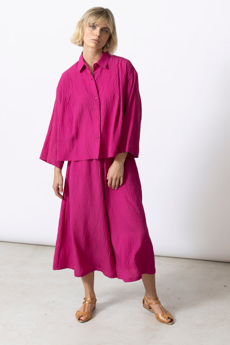 Blouses lange mouw roze Gigue