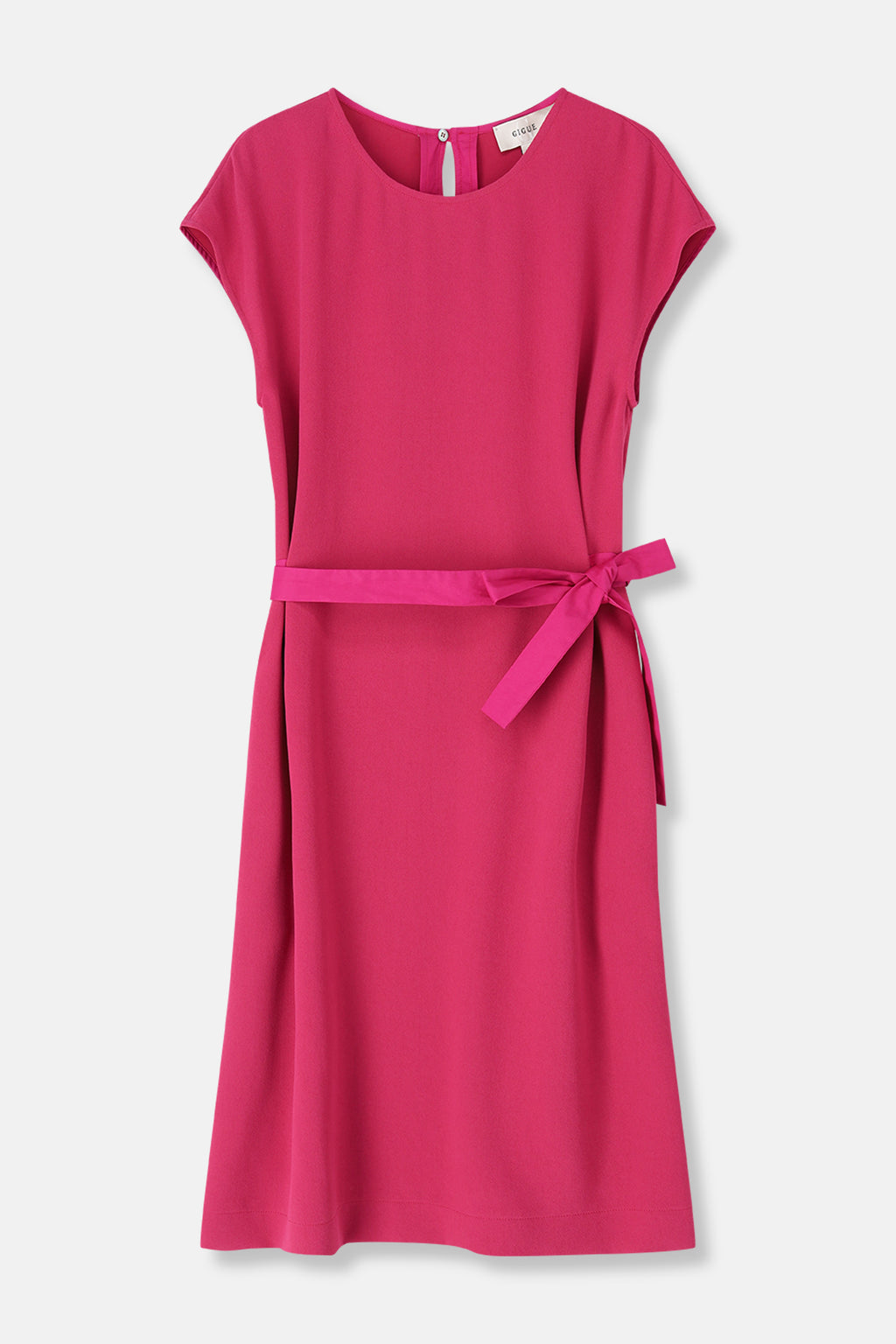 Jurken korte mouw roze Gigue