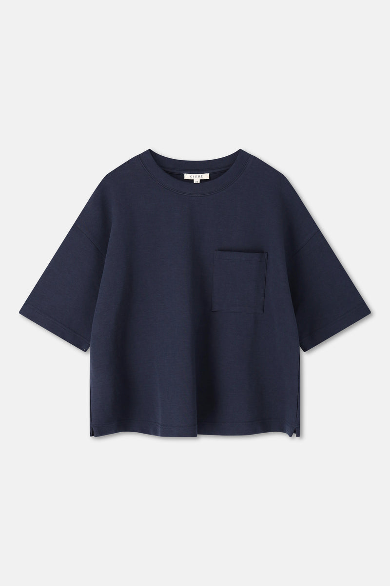 T-shirts korte mouw navy Gigue