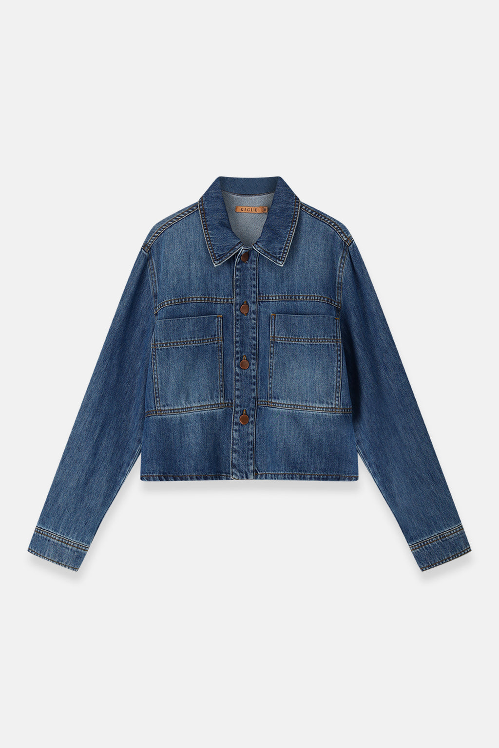 Jeansjassen navy Gigue
