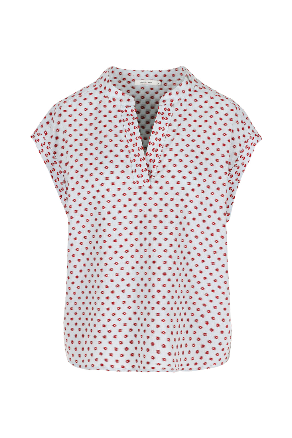 Blouses korte mouw blauw Hampton Bays