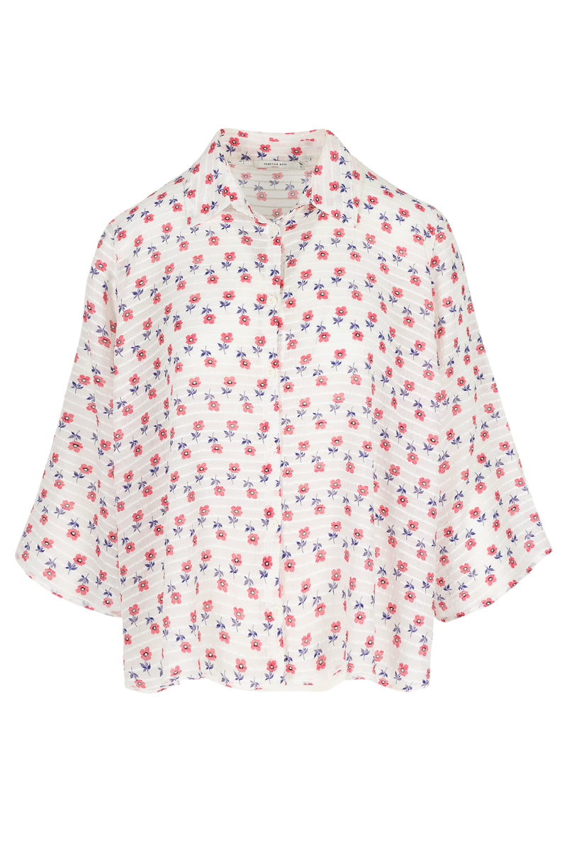 Blouses lange mouw beige Hampton Bays