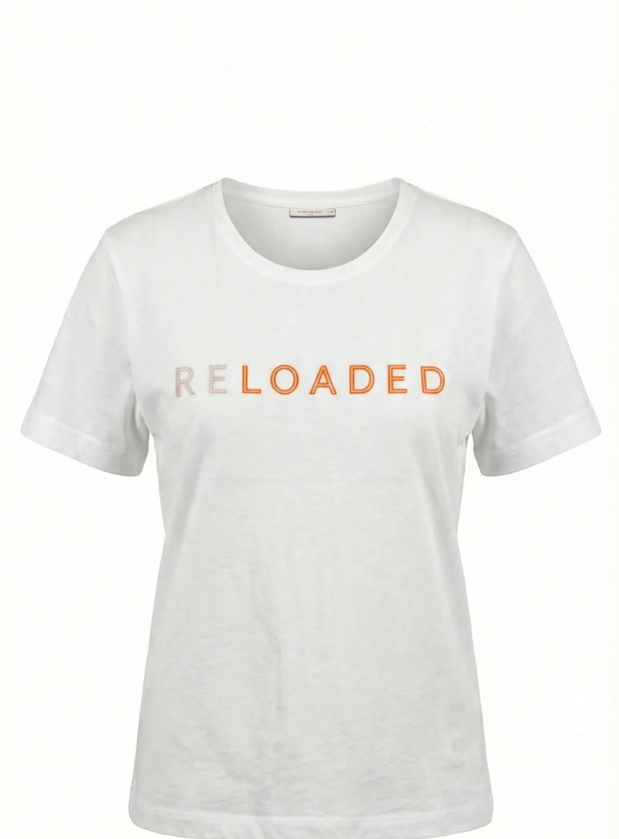 T-shirts korte mouw geel Hampton Bays