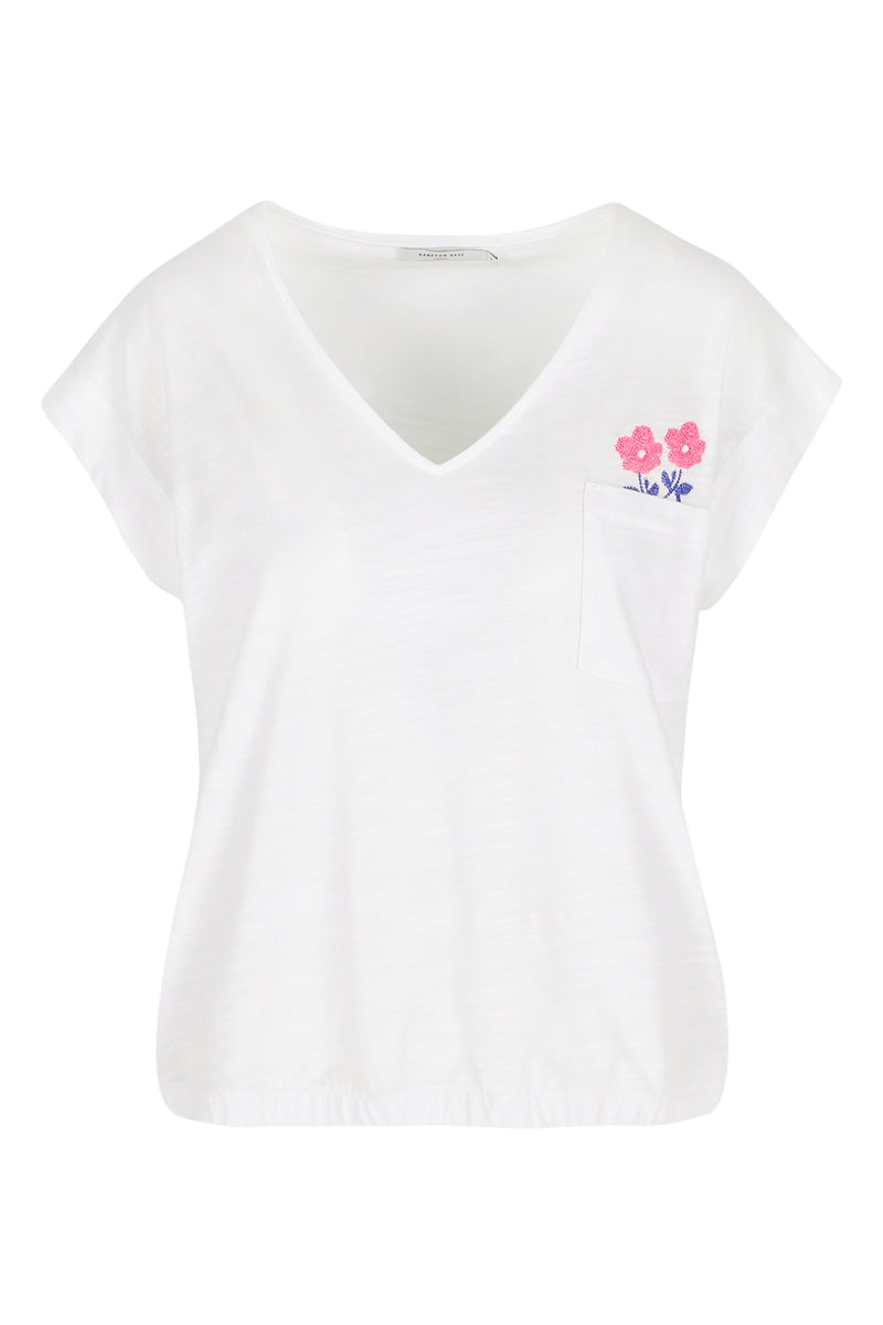 T-shirts korte mouw wit Hampton Bays
