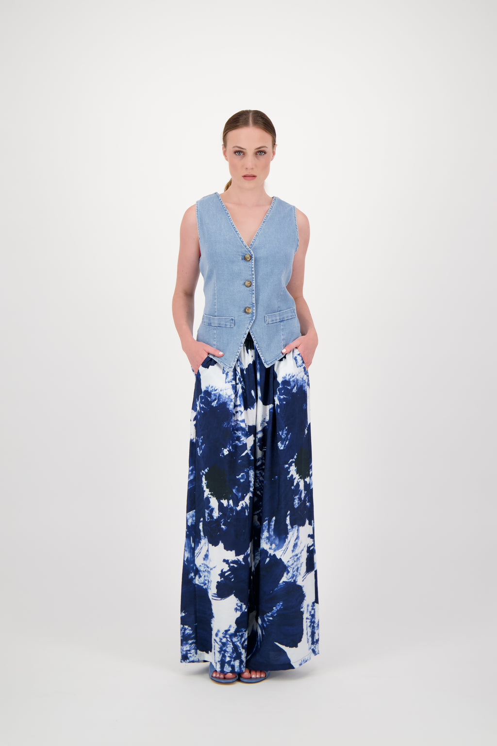 Gilets blauw Hampton Bays