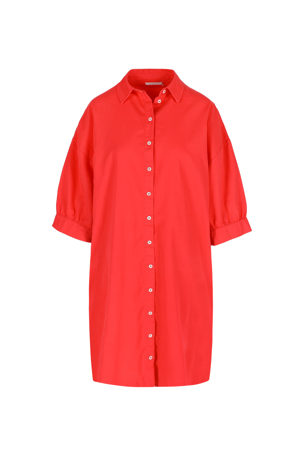 Jurken korte mouw rood Hampton Bays