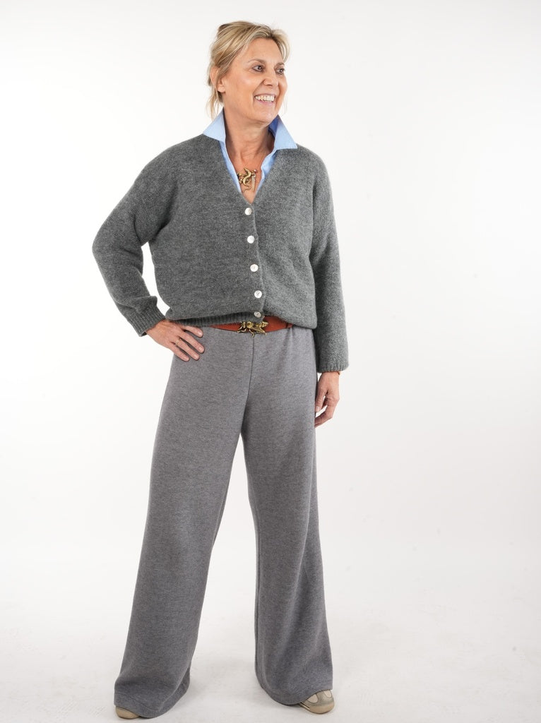 Cardigans grijs BLACK ROSE