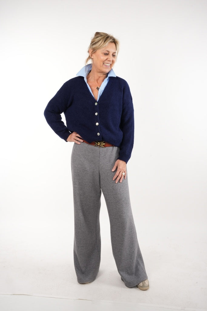 Cardigans blauw BLACK ROSE