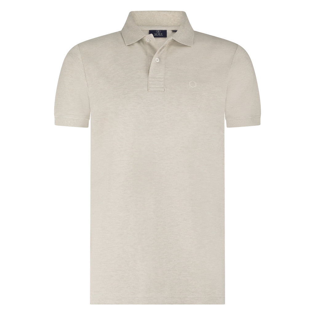 Polo's korte mouw grijs Marco Manzini