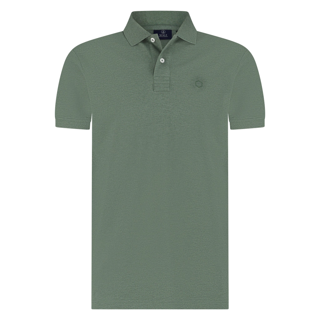 Polo's korte mouw groen Marco Manzini
