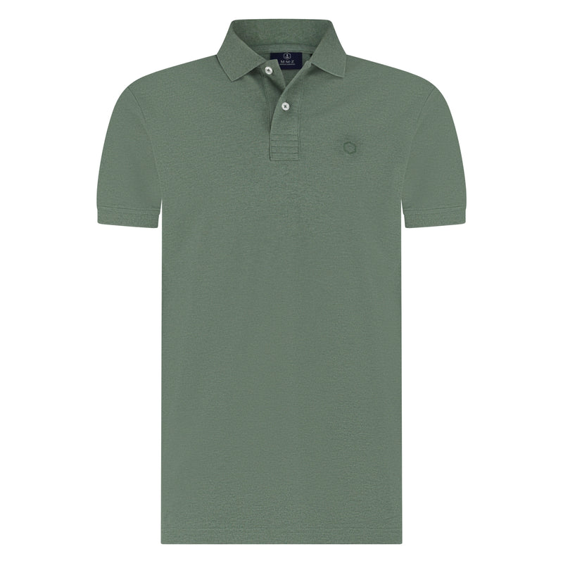 Polo's korte mouw groen Marco Manzini