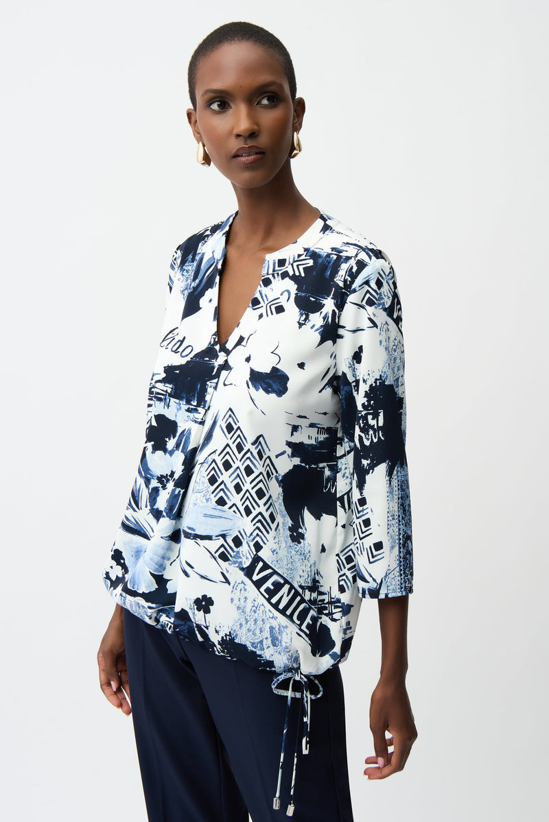 Blouses lange mouw multicolor Joseph Ribkoff