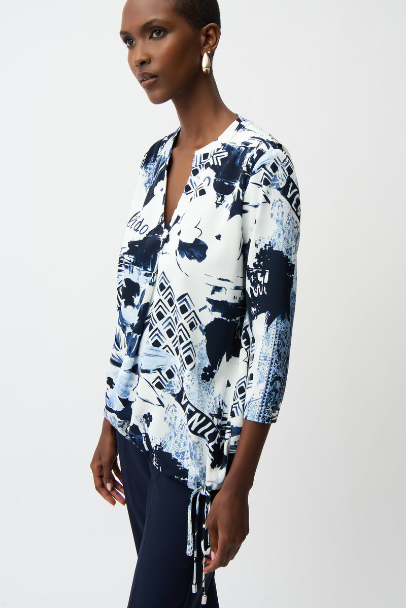 Blouses lange mouw multicolor Joseph Ribkoff