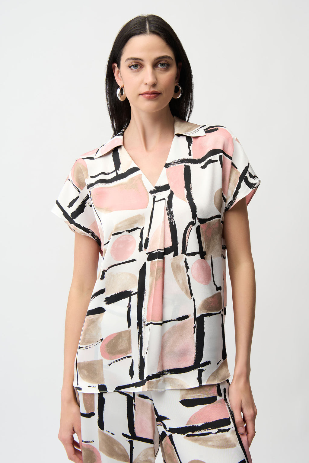 Blouses korte mouw multicolor Joseph Ribkoff
