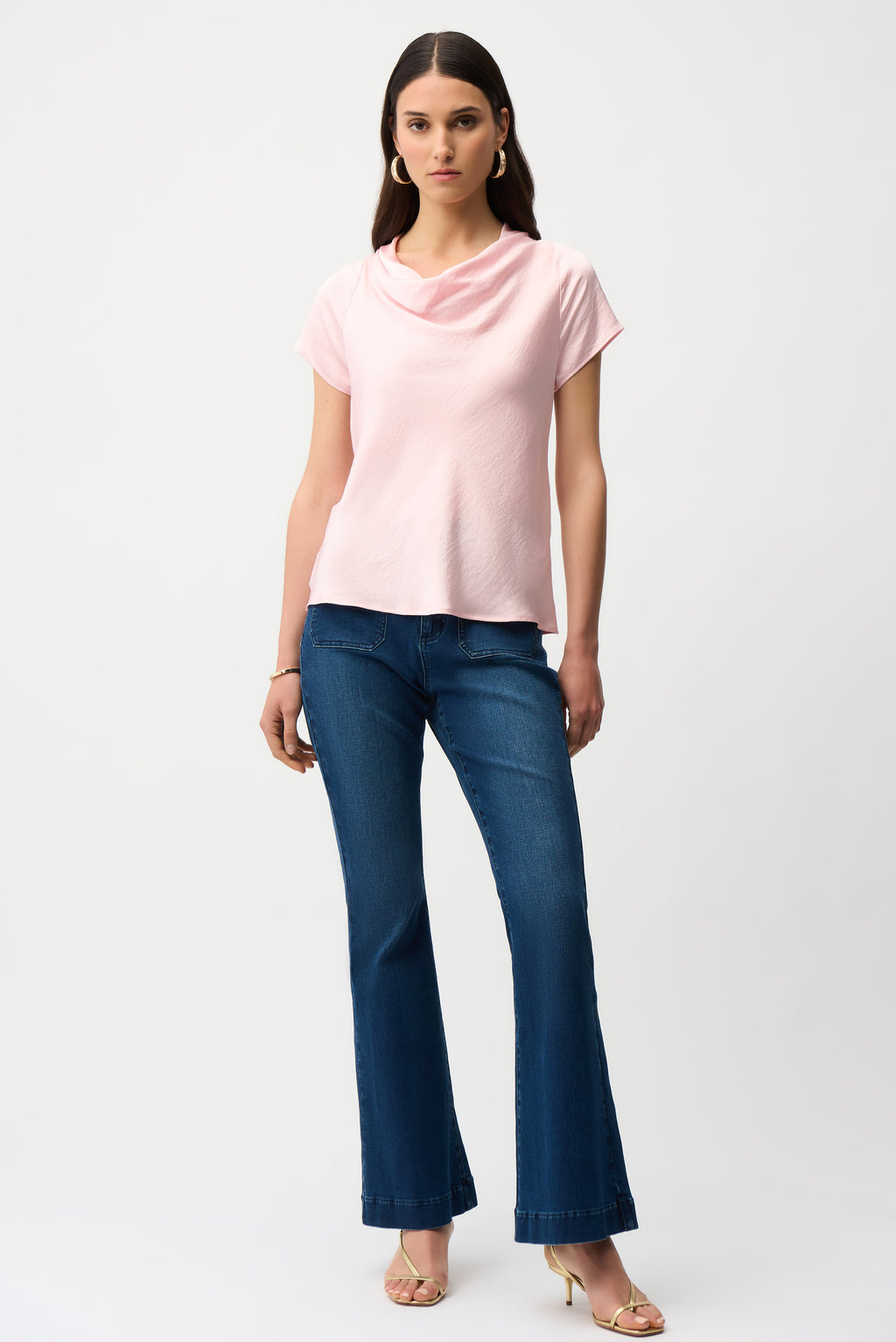 Blouses korte mouw roze Joseph Ribkoff