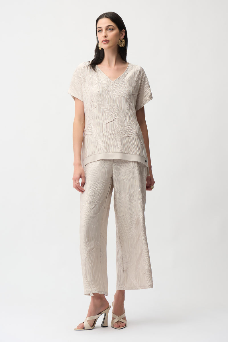 Blouses korte mouw beige Joseph Ribkoff