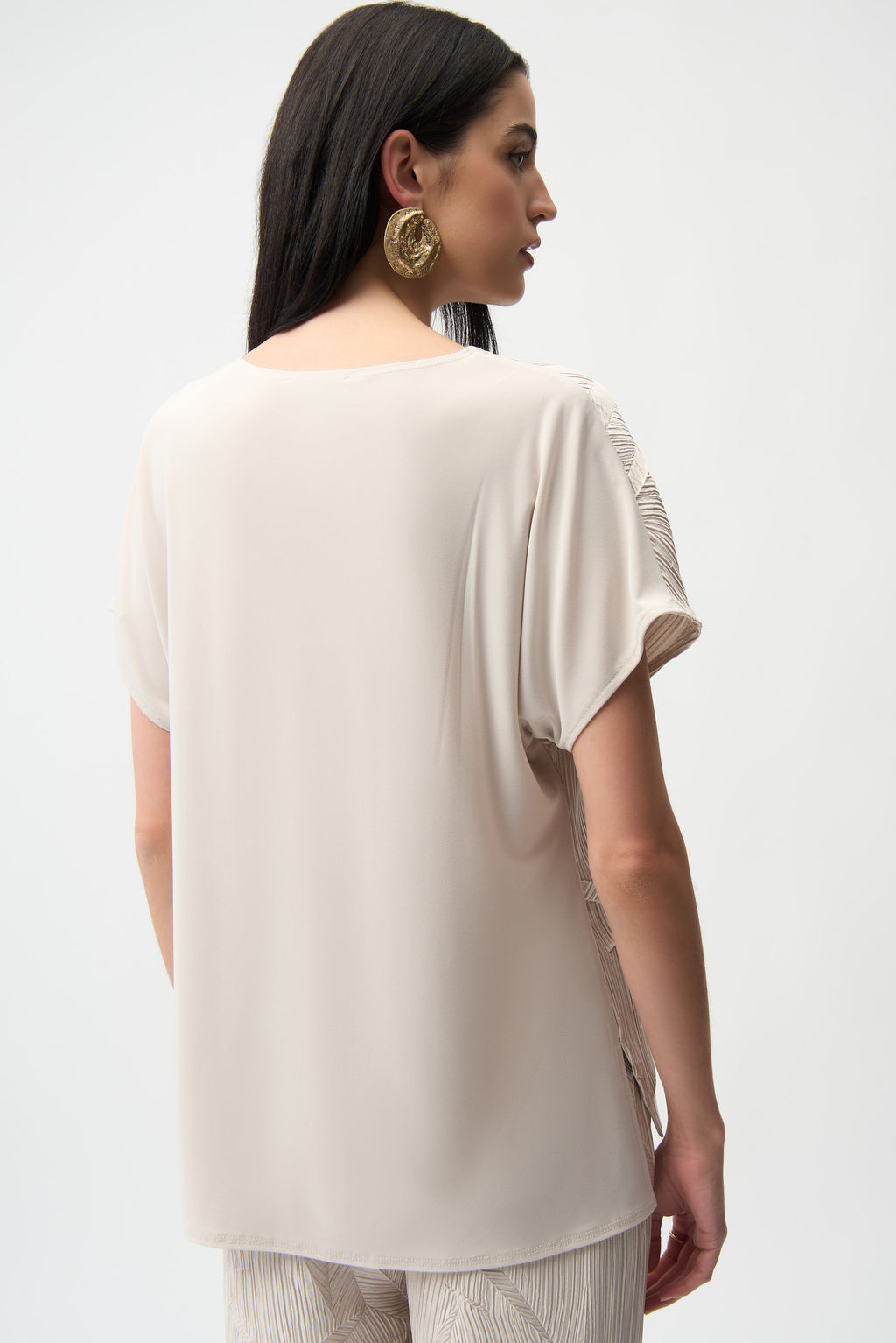 Blouses korte mouw beige Joseph Ribkoff