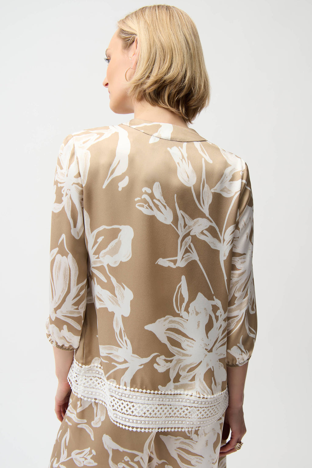 Blouses lange mouw beige Joseph Ribkoff