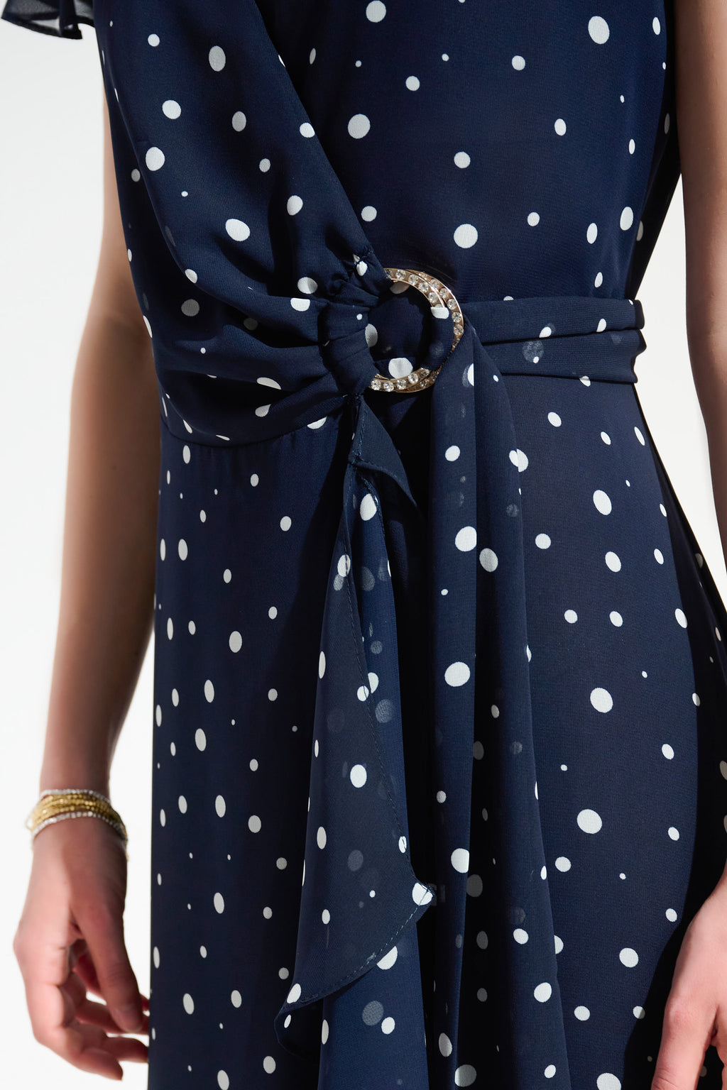 Jurken korte mouw navy Joseph Ribkoff