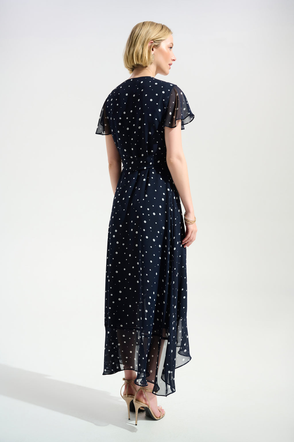Jurken korte mouw navy Joseph Ribkoff