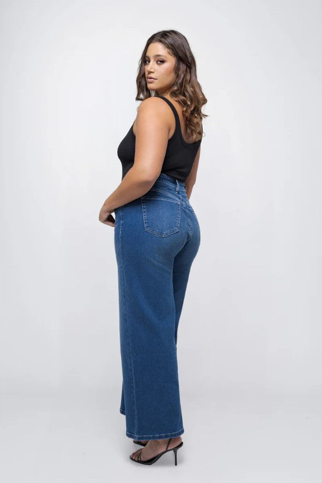Jeans blauw FOX FACTOR.