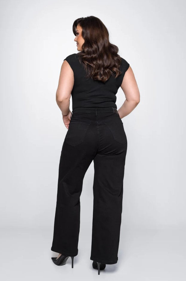 Jeans zwart FOX FACTOR.