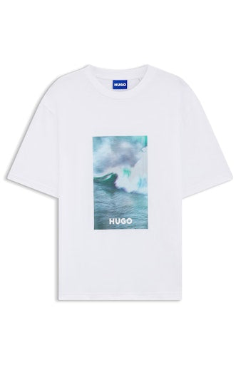 T-shirts korte mouw wit HUGO BLUE