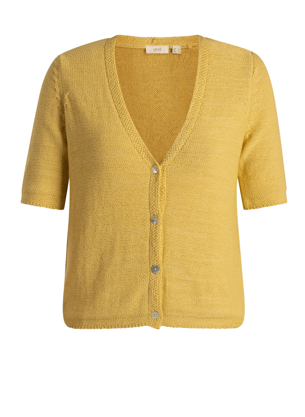 Cardigans geel yest curve
