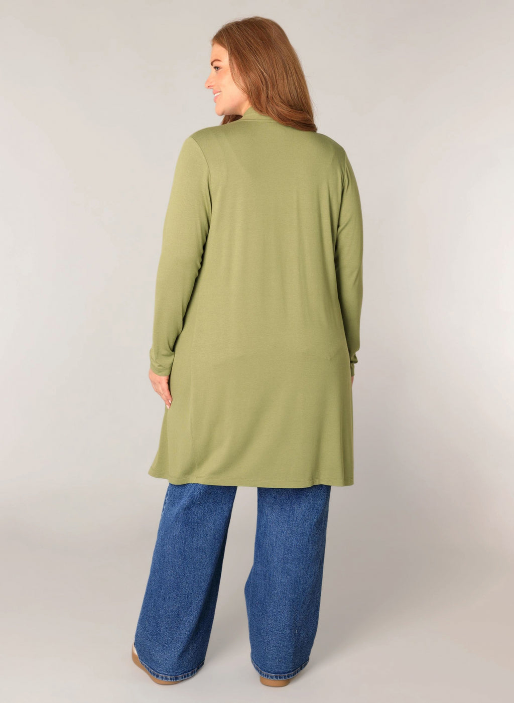 Cardigans groen yest curve
