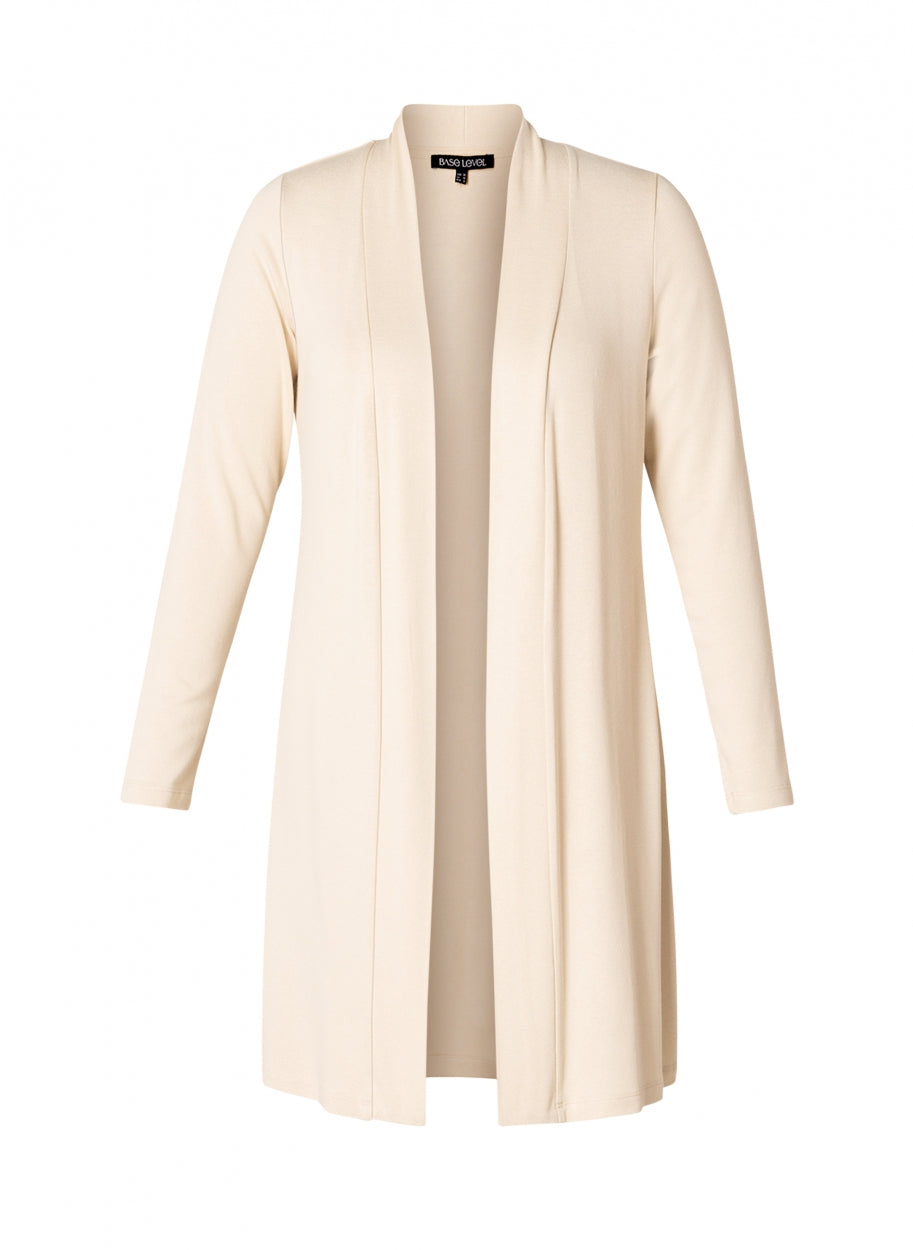 Cardigans beige BASE LEVEL CURVY