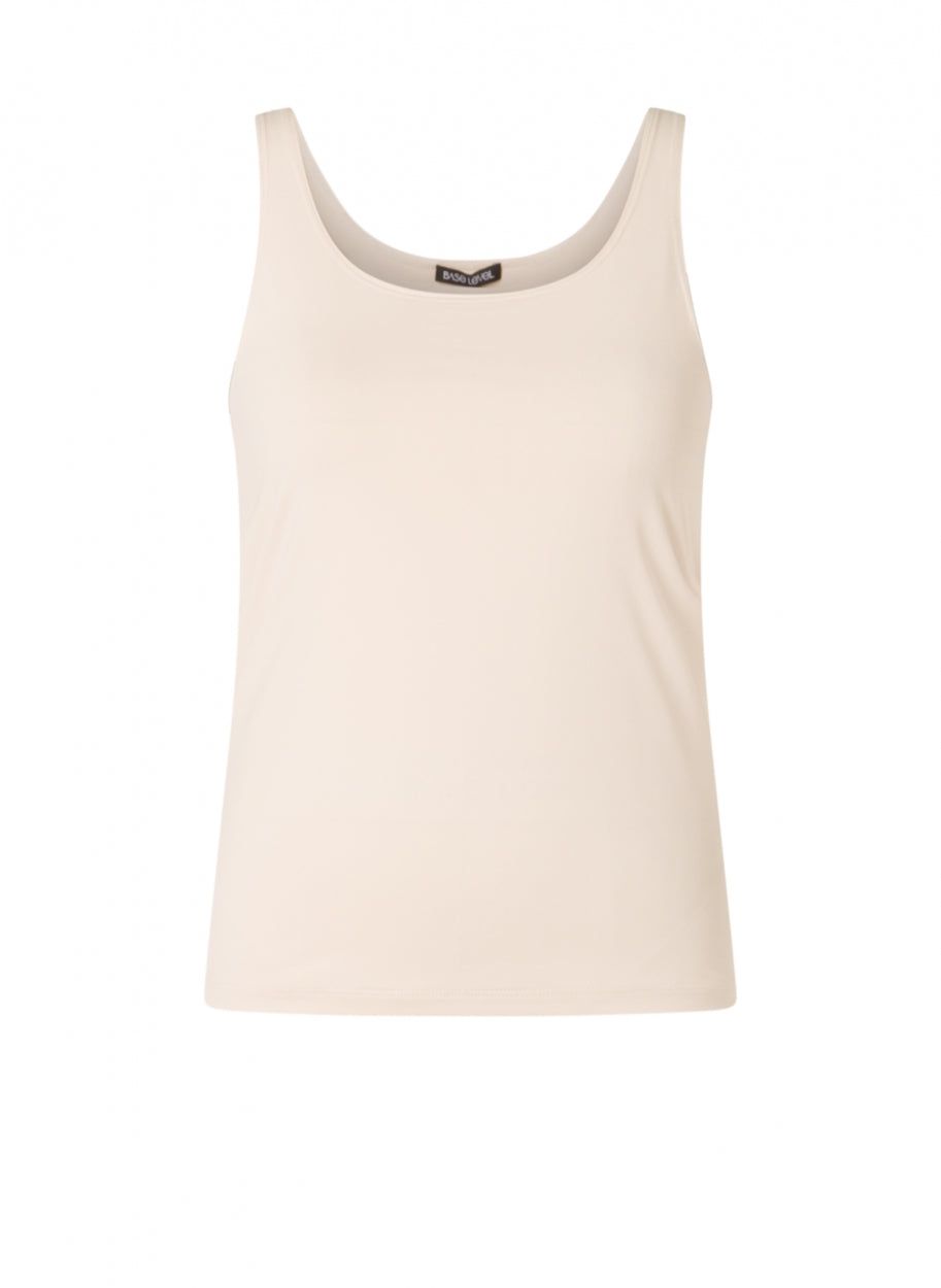 Tops beige yest curve