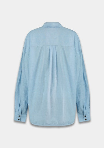 Blouses lange mouw blauw Harper & Yve