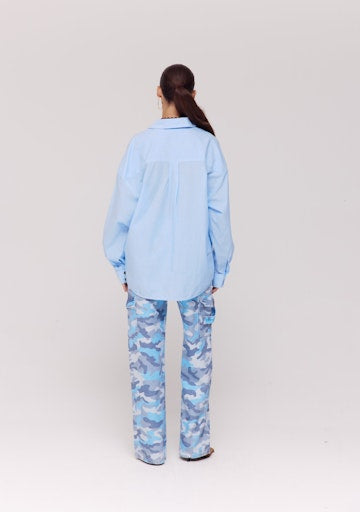 Blouses lange mouw blauw Harper & Yve