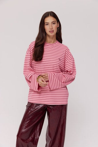 Blouses lange mouw roze Harper & Yve
