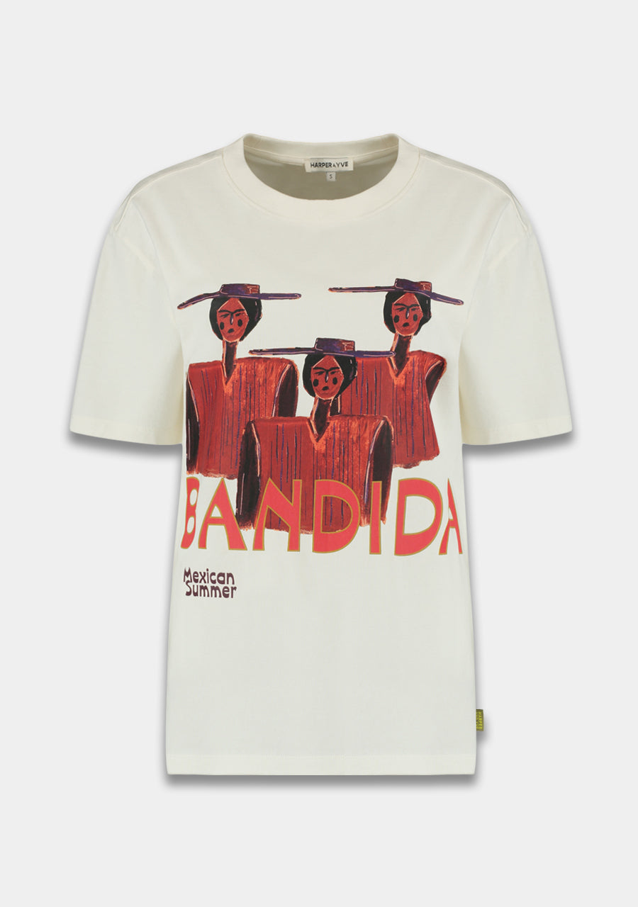 T-shirts korte mouw beige Harper & Yve