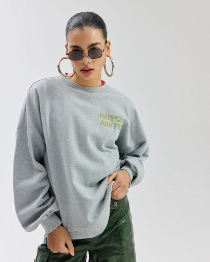Sweaters grijs Harper & Yve