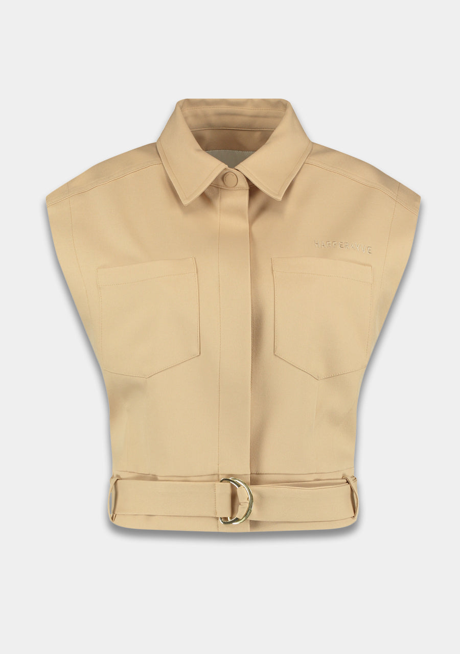 Gilets bruin Harper & Yve