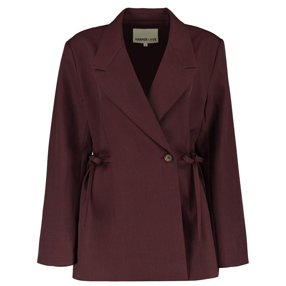Blazers bordeaux Harper & Yve