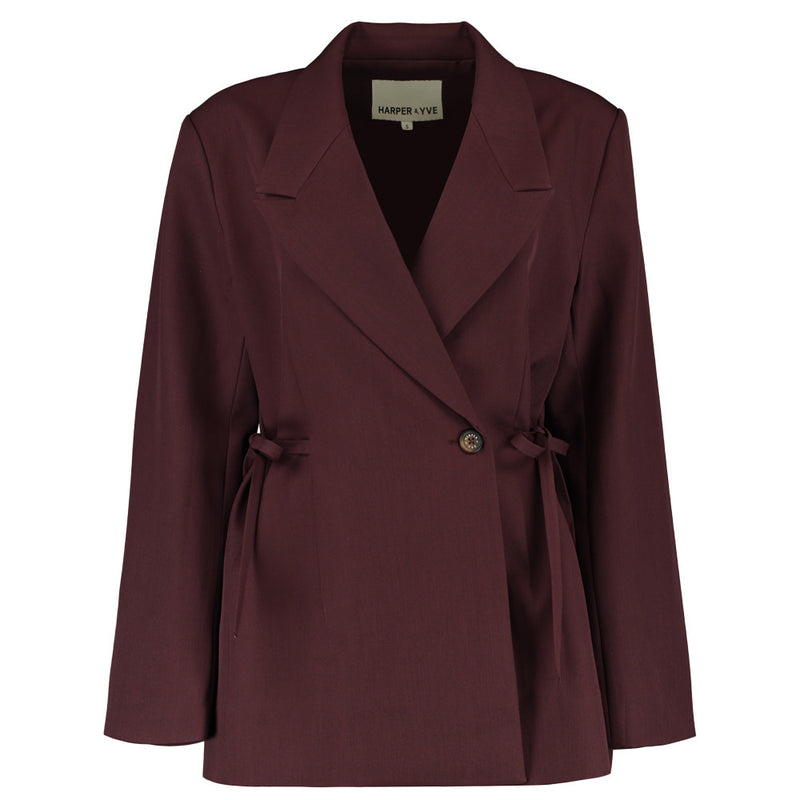 Blazers bordeaux Harper & Yve
