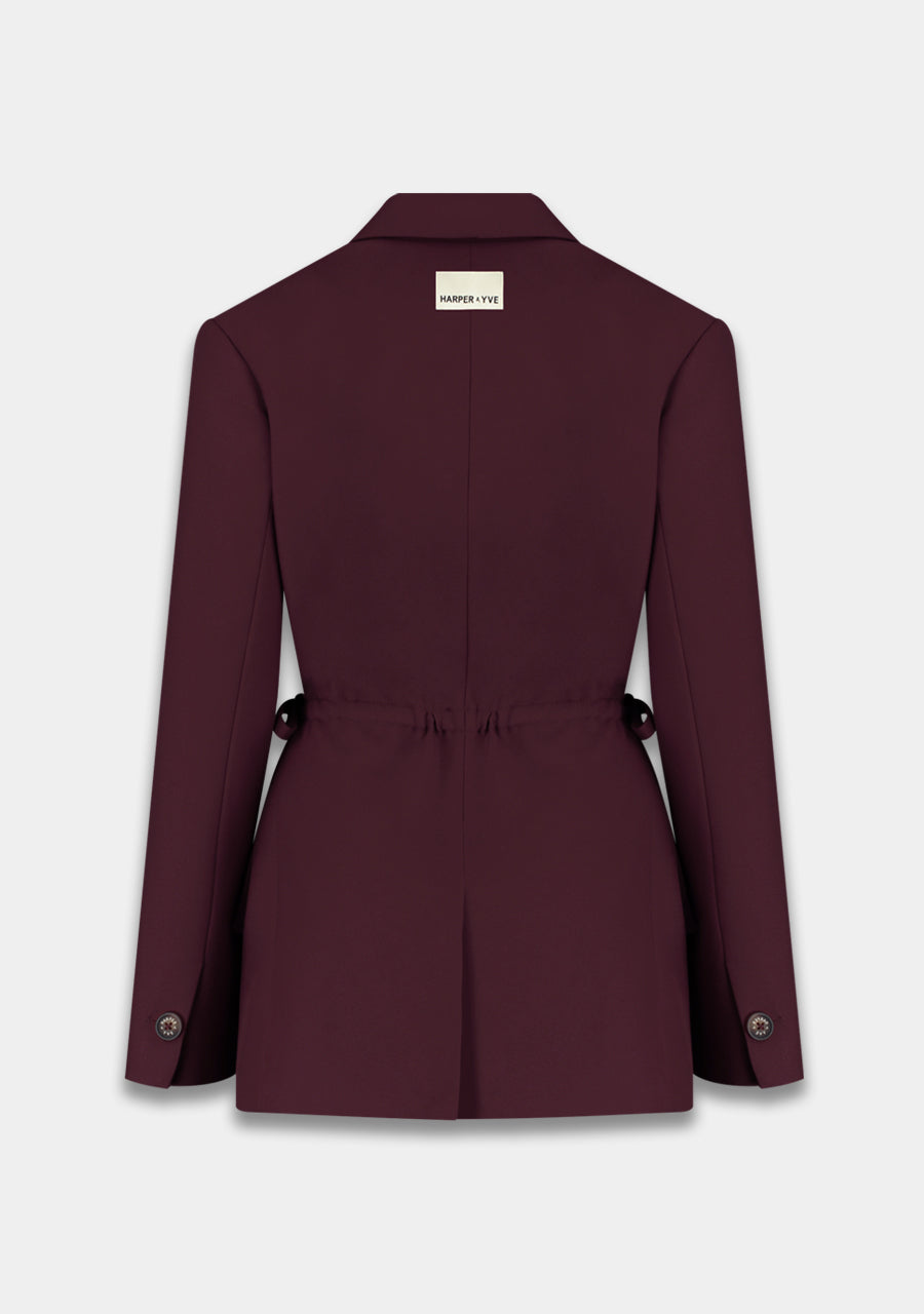 Blazers bordeaux Harper & Yve