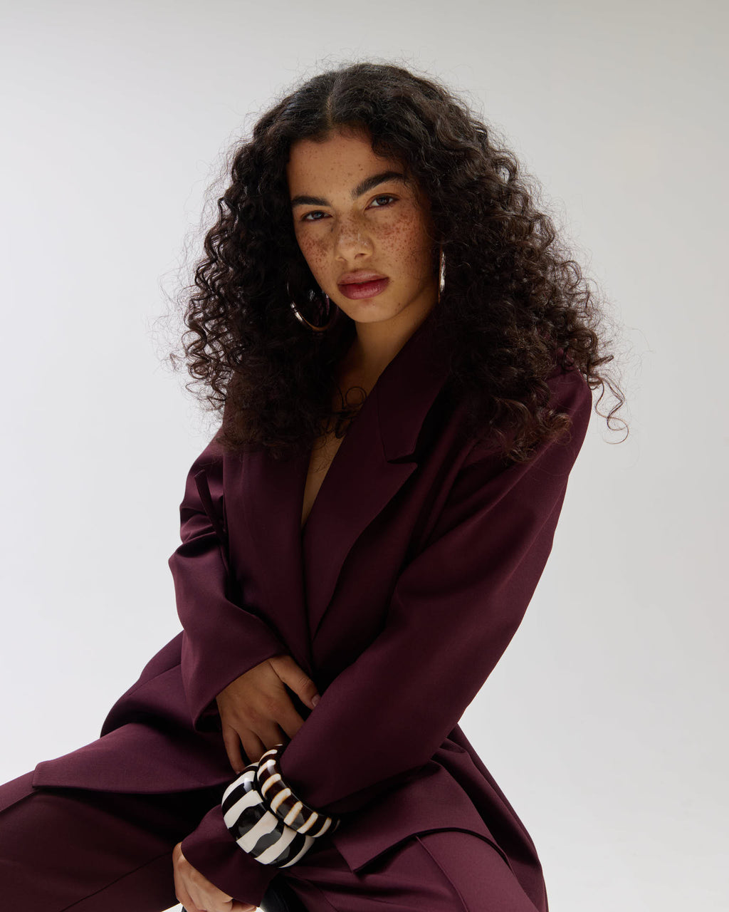 Blazers bordeaux Harper & Yve